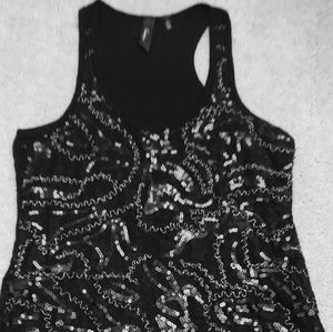 BKE Boutique Sequined tank